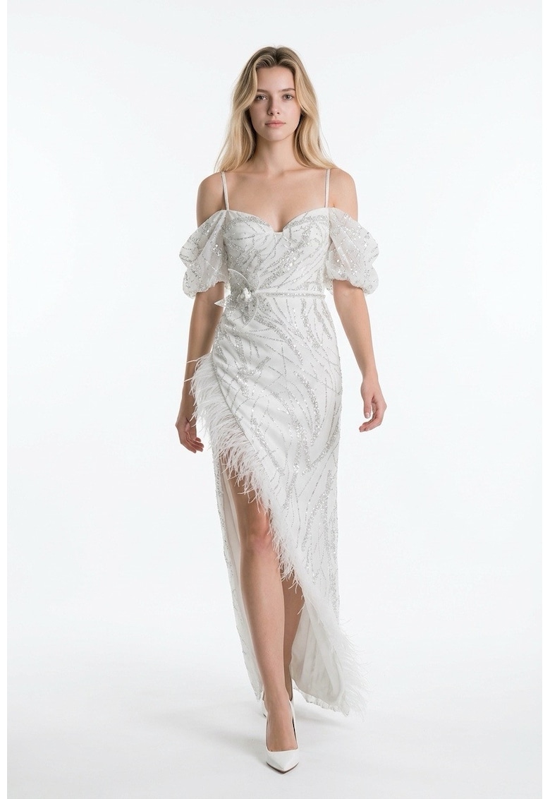 Rochie Michaela alba