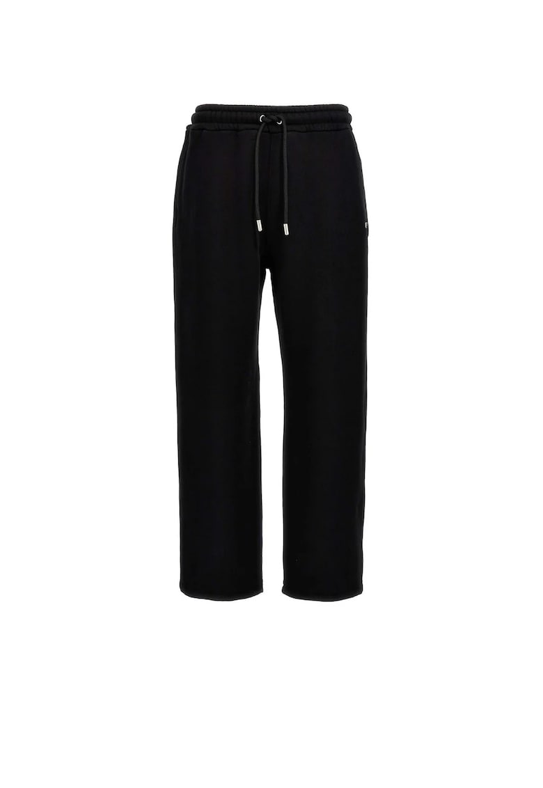 Pantaloni barbati - Scribble Diags Joggers - Negru