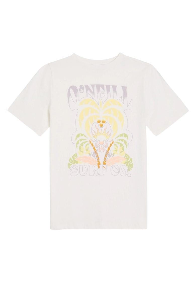 Tricou copii Front Graphic SS 2025-Alb-164