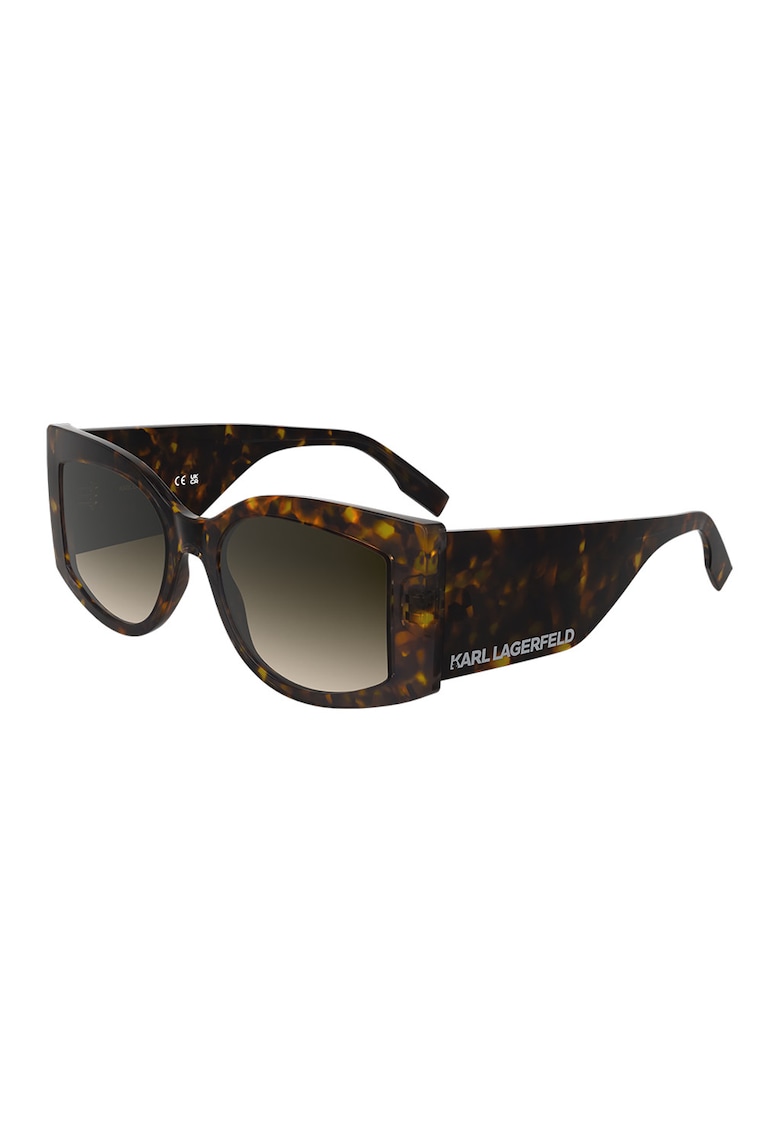 Ochelari de soare butterfly cu logo - Maro inchis/Galben miere