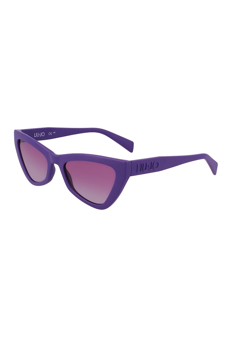Ochelari de soare cat-eye cu lentile uni - Ametist