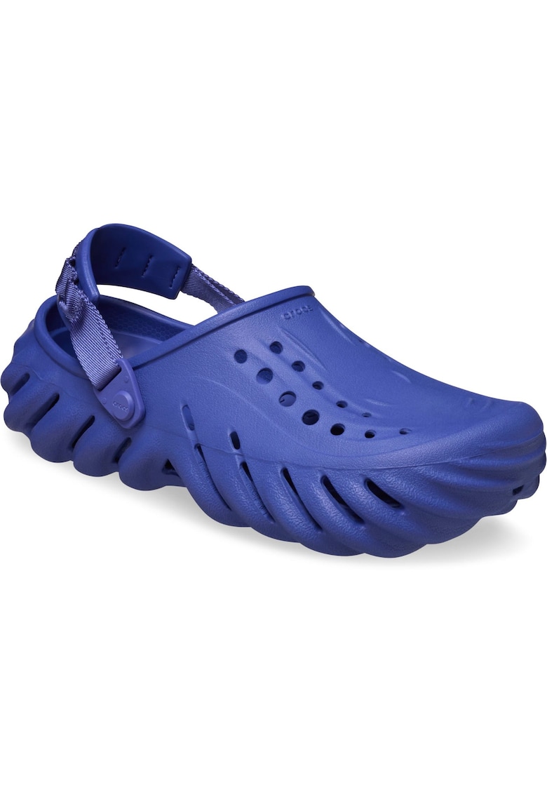 Saboti slingback unisex cu aspect masiv Echo - Albastru