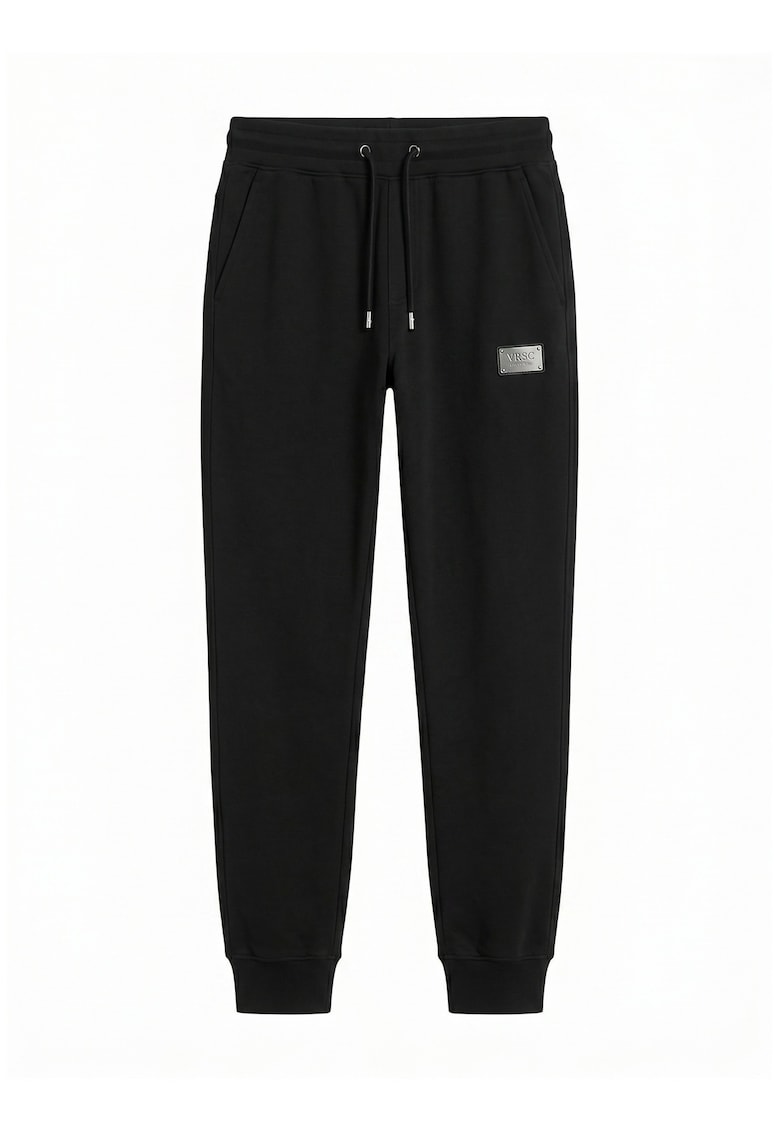 Pantaloni de trening cu placuta logo Erevan - Negru