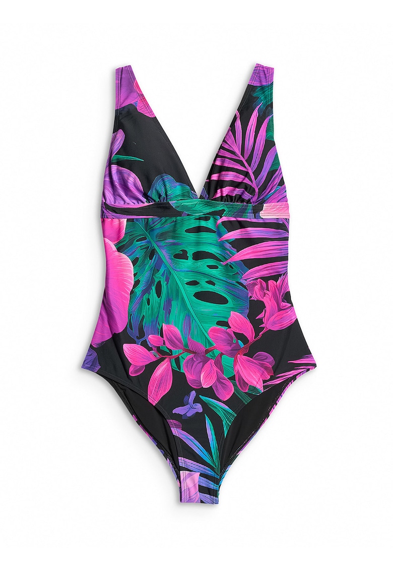 Costum de baie dintr-o singura piesa - ajustare confortabila - uscare rapida - multicolor