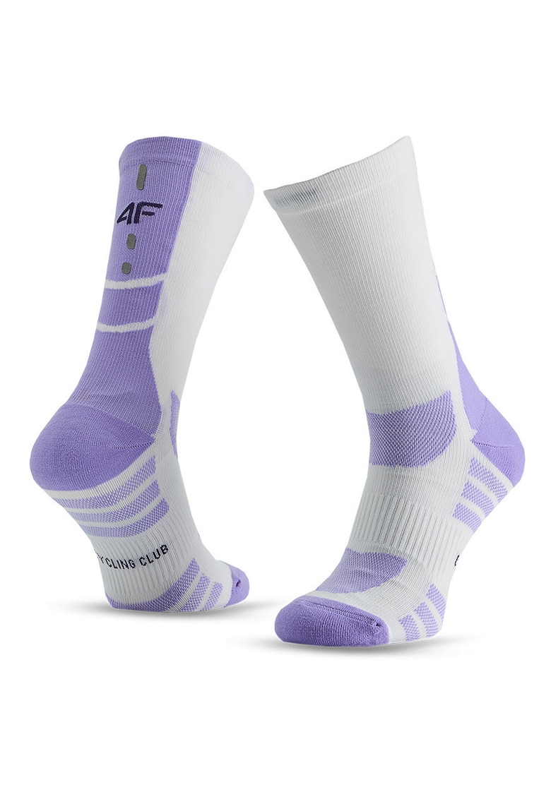 Sosete ciclism suport si ventilatie - violet