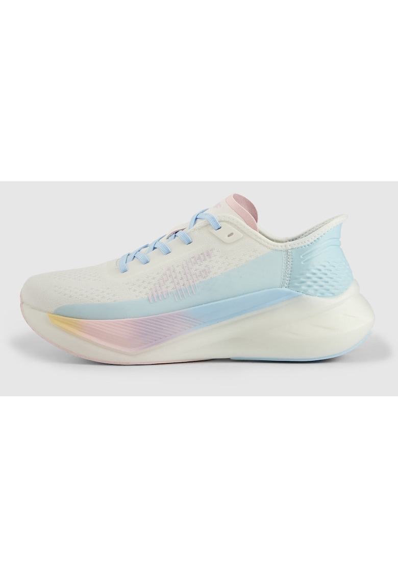 Pantofi sport dama FLOW RUN - alergare - alb-albastru