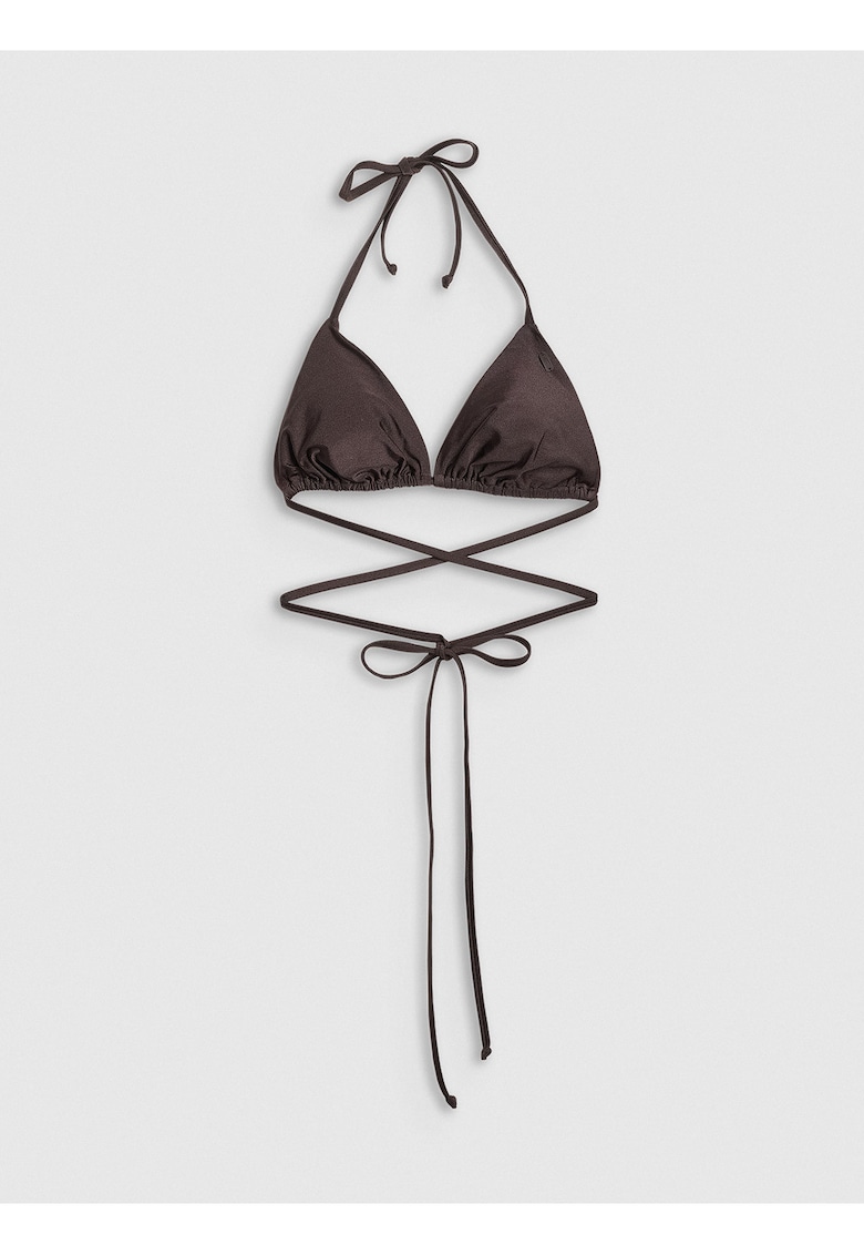 Costum de baie dama - sutien de bikini - suport redus - Maro