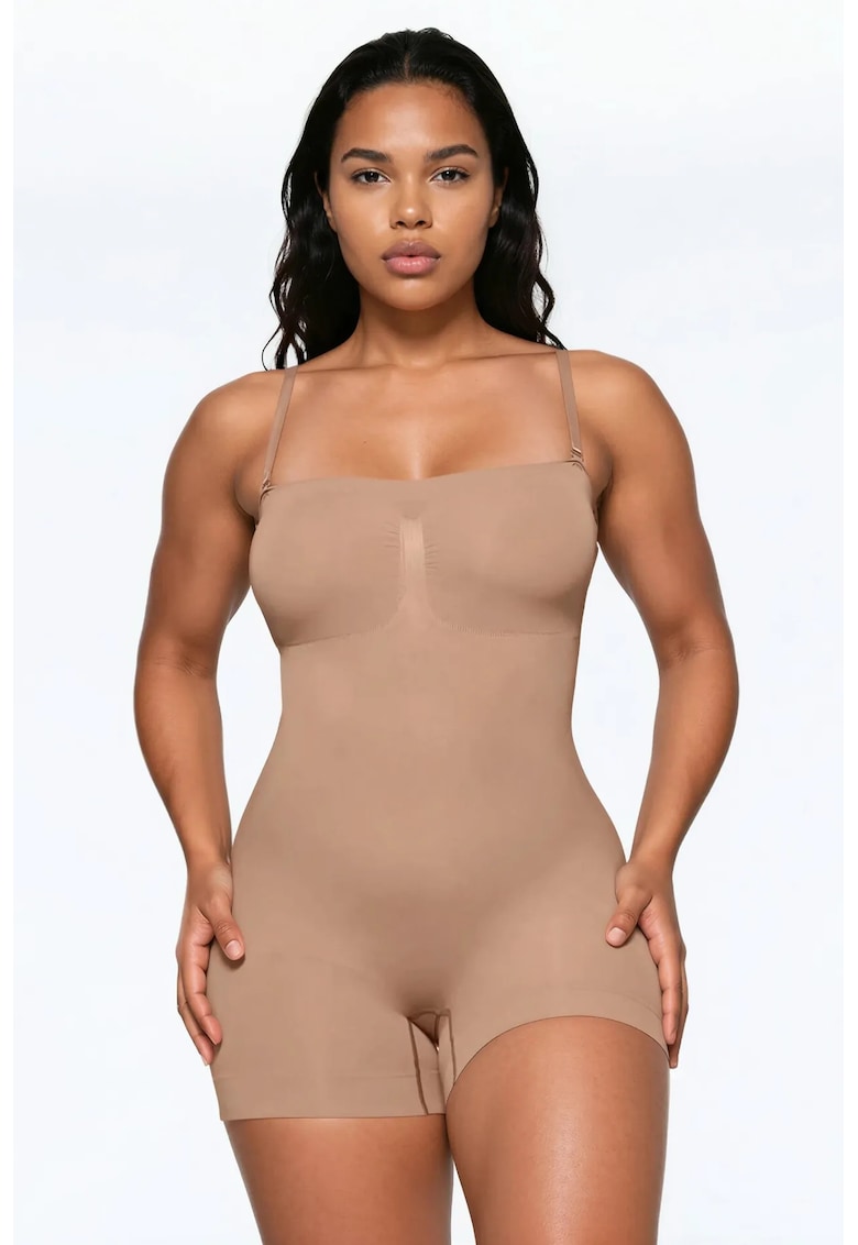 Body modelator - fara bretele - natural - fara - Bej