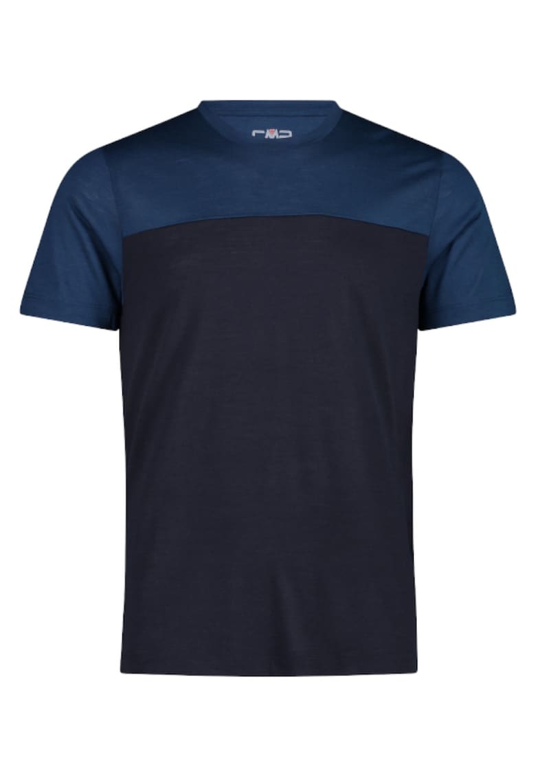 Tricou barbati Unlimitech Performance Merino - albastru/negru