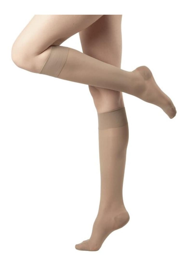 Sosete compresive medicinale lungi (8-12 mmHg) 40 den - Natural