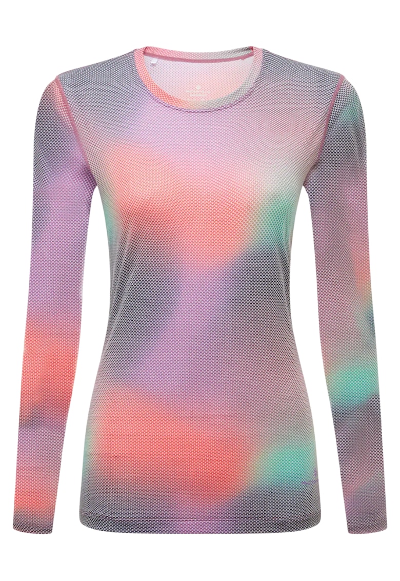 Bluza alergare dama Tech Golden Hour FW 2025 - Multicolor
