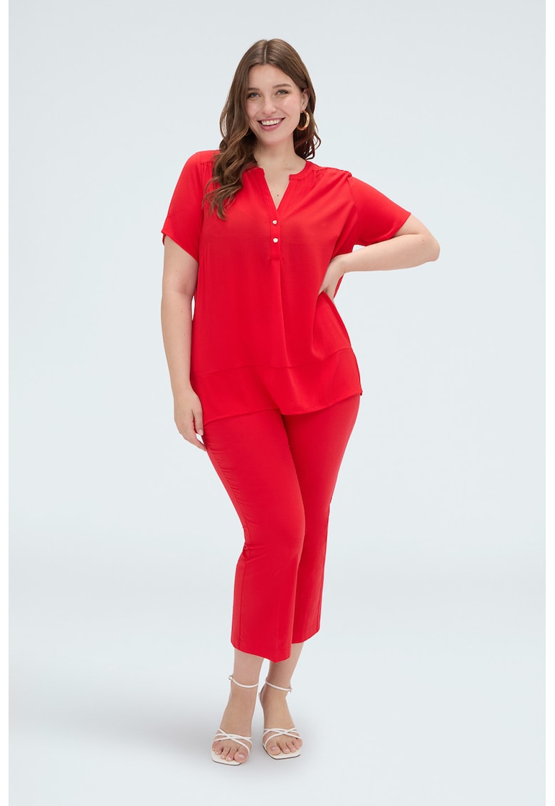 Bluza-tunica din amestec de lyocell