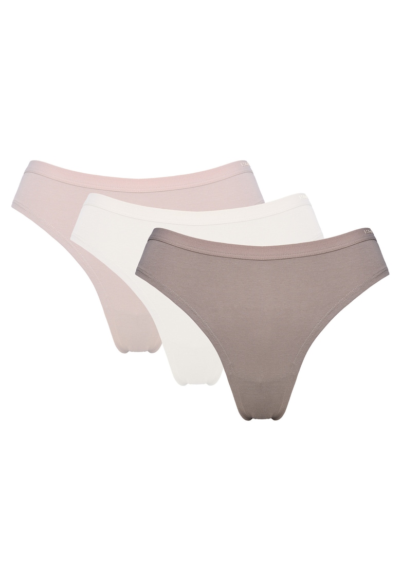Chiloti tanga dama set de 3 perechi Peggy - Maro