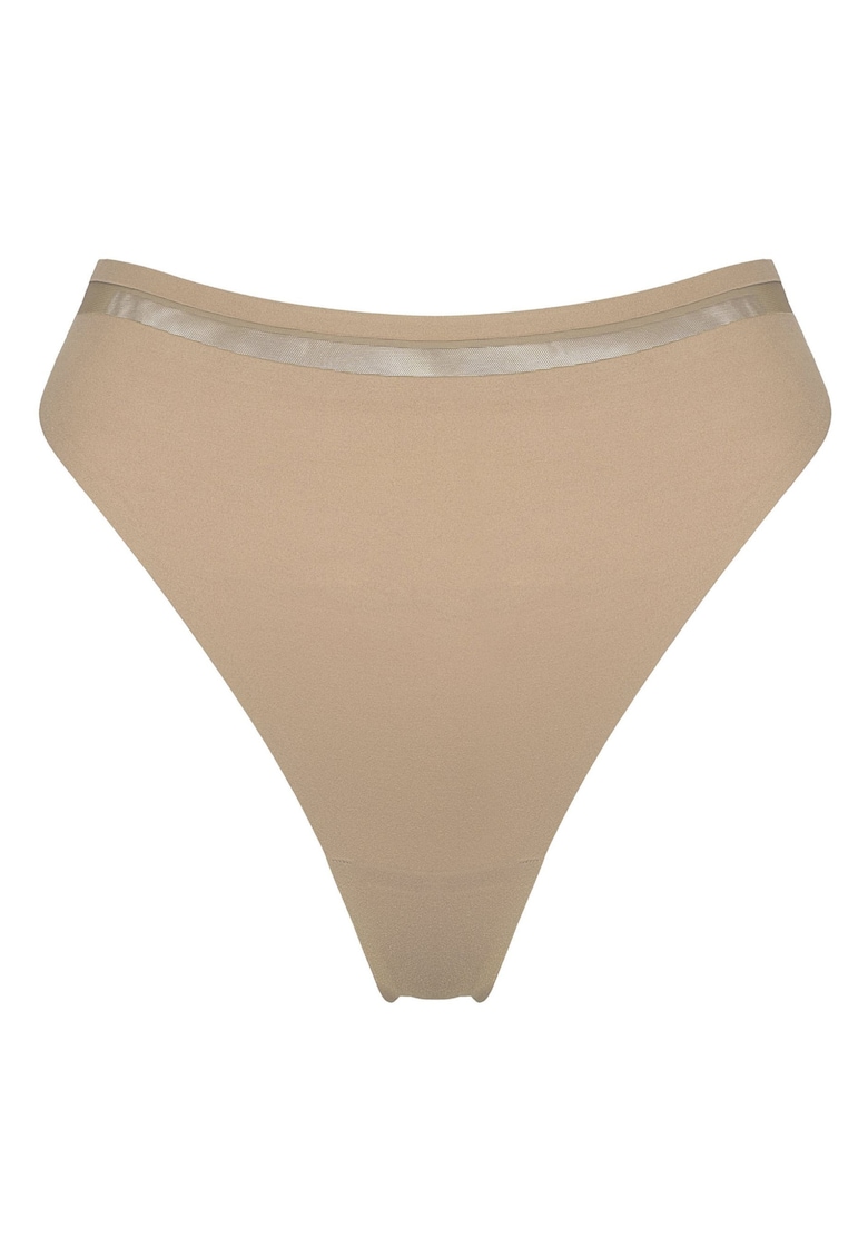 Chiloti tanga dama Minimalist Basic - Bej