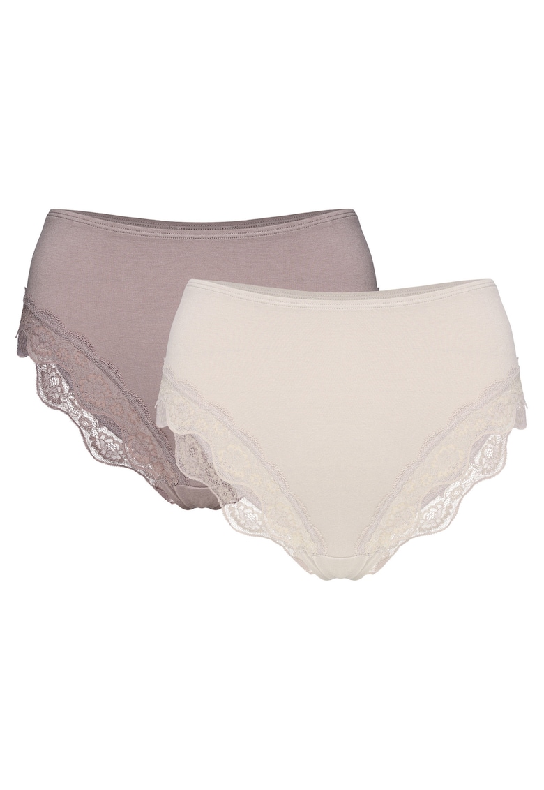 Chiloti Brazilieni dama set de 2 perechi Plantea - Bej