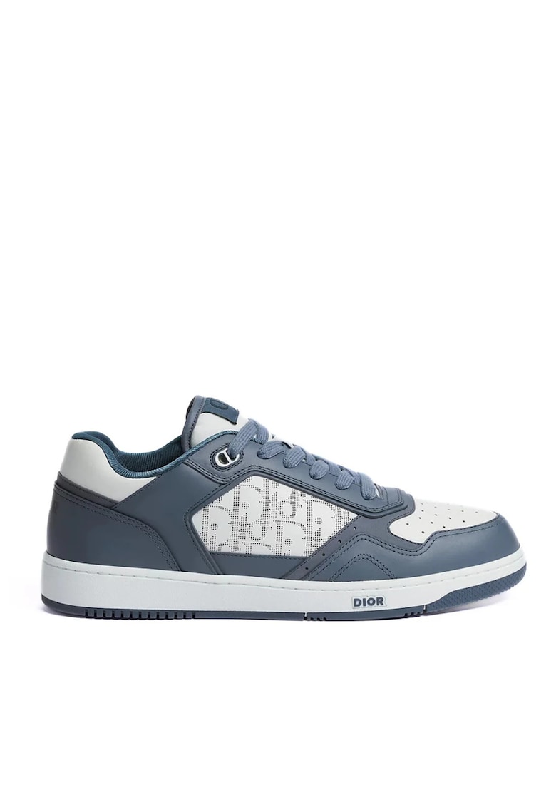 Sneakers barbati - B27 Uptown Low-Top Sneakers - Alb/Albastru
