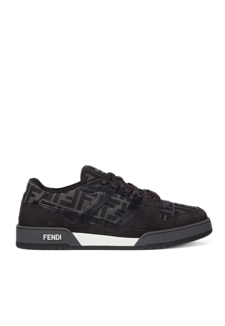 Sneakers barbati - Match Trainers Black FF - Negru