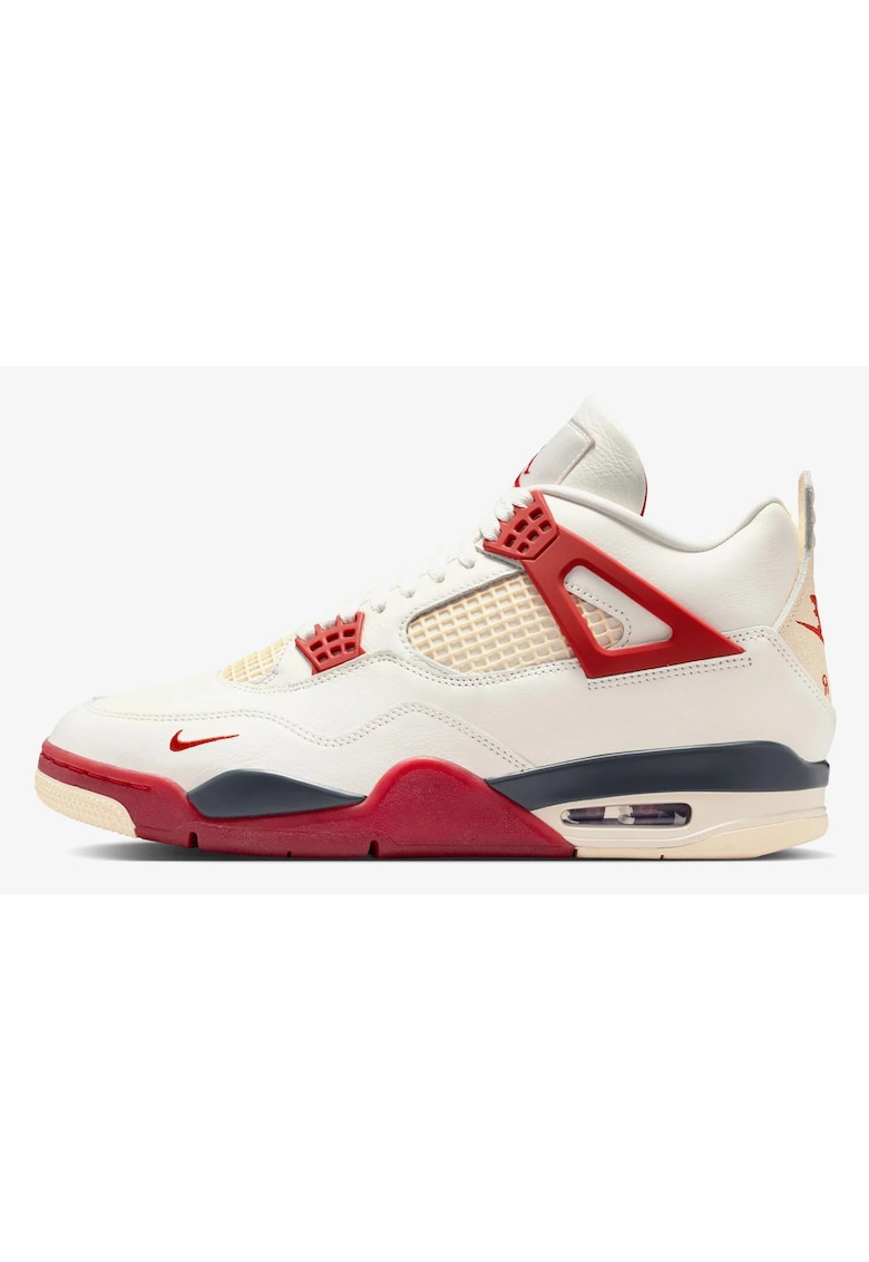Pantofi sport barbati - Air 4 Retro SP x Nigel Sylvester ""Brick After Brick"" IQ8055-100 - Alb