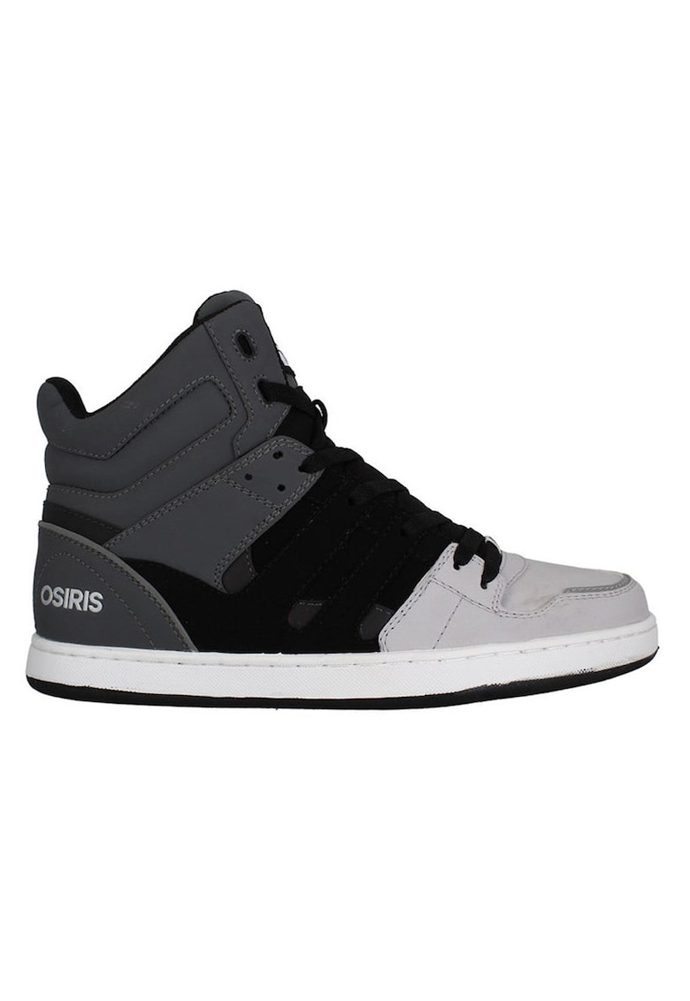 Pantofi sport de piele sintetica cu varf rotund