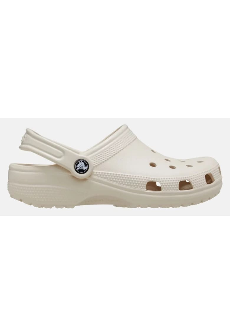 Saboti slingback cu perforatii - Bej