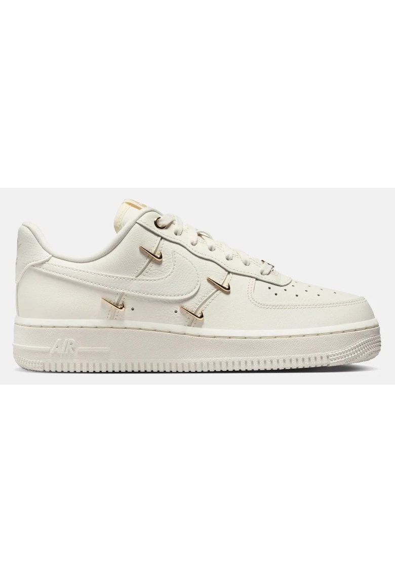 Pantofi sport din piele cu insertii logo metalice Air Force 1