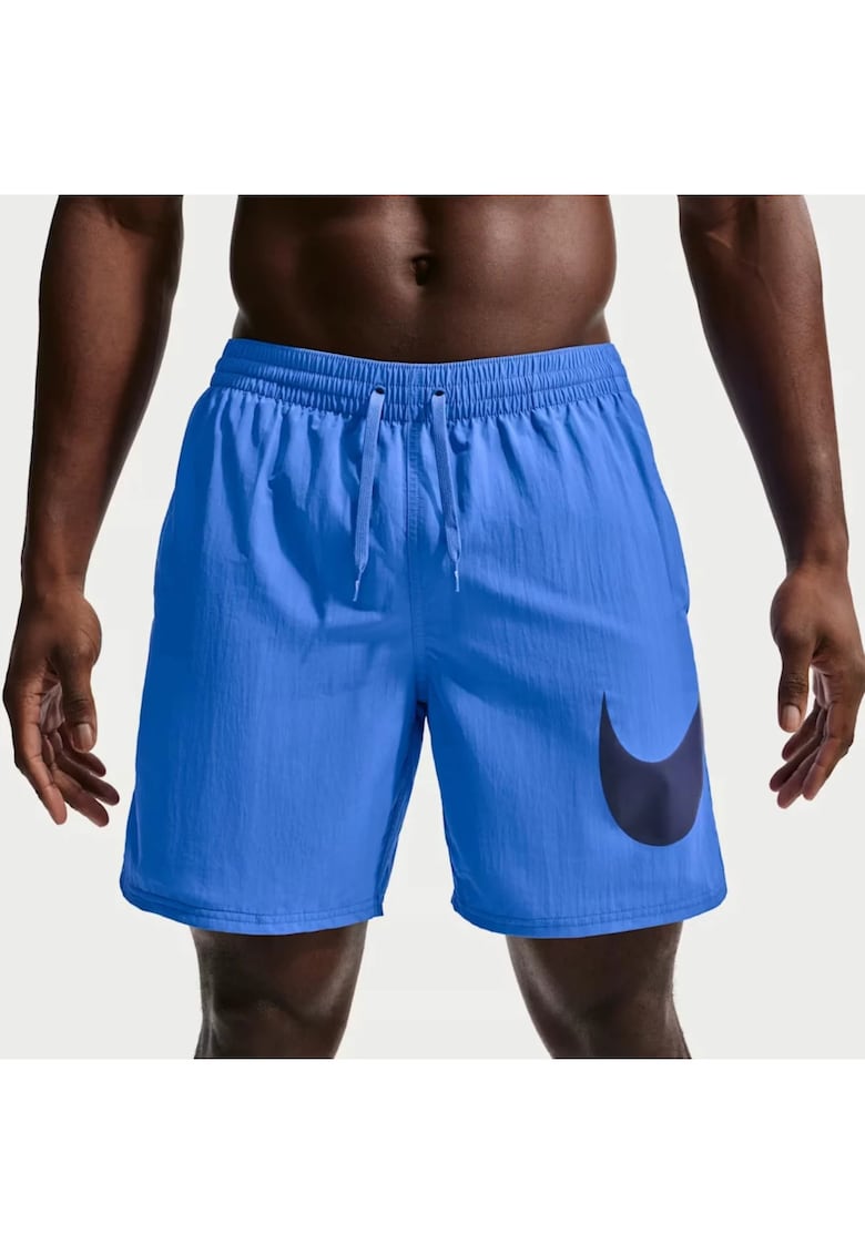 Pantaloni scurti de baie cu imprimeu logo