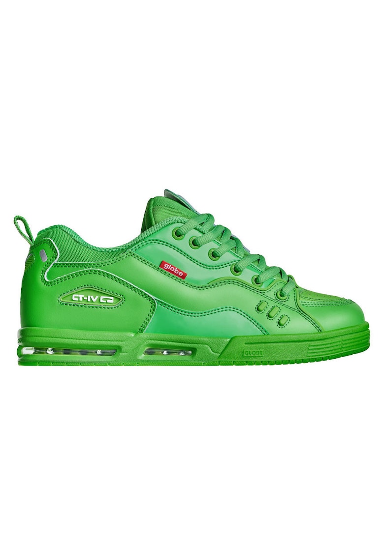 Pantofi de skateboarding unisex din piele intoarsa si textil
