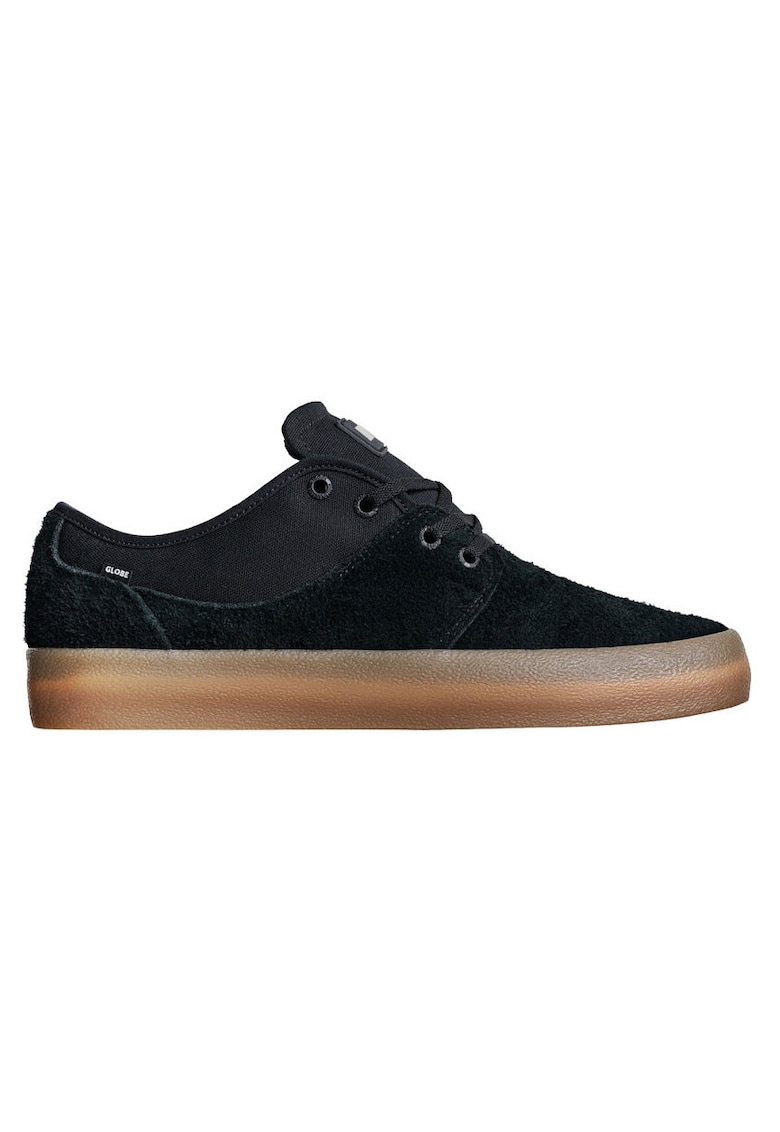 Pantofi unisex pentru skateboarding din piele intoarsa si detalii din panza