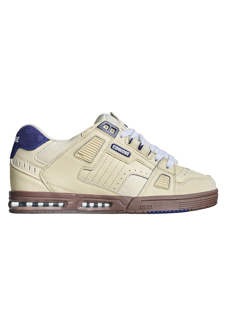 Pantofi de skateboarding unisex din piele cu detalii sintetice Sabre -