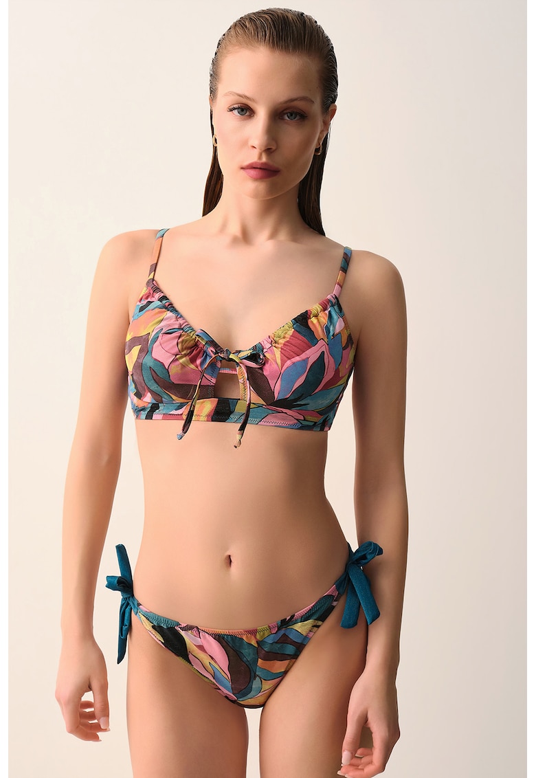 Slip cu snururi laterale - Multicolor