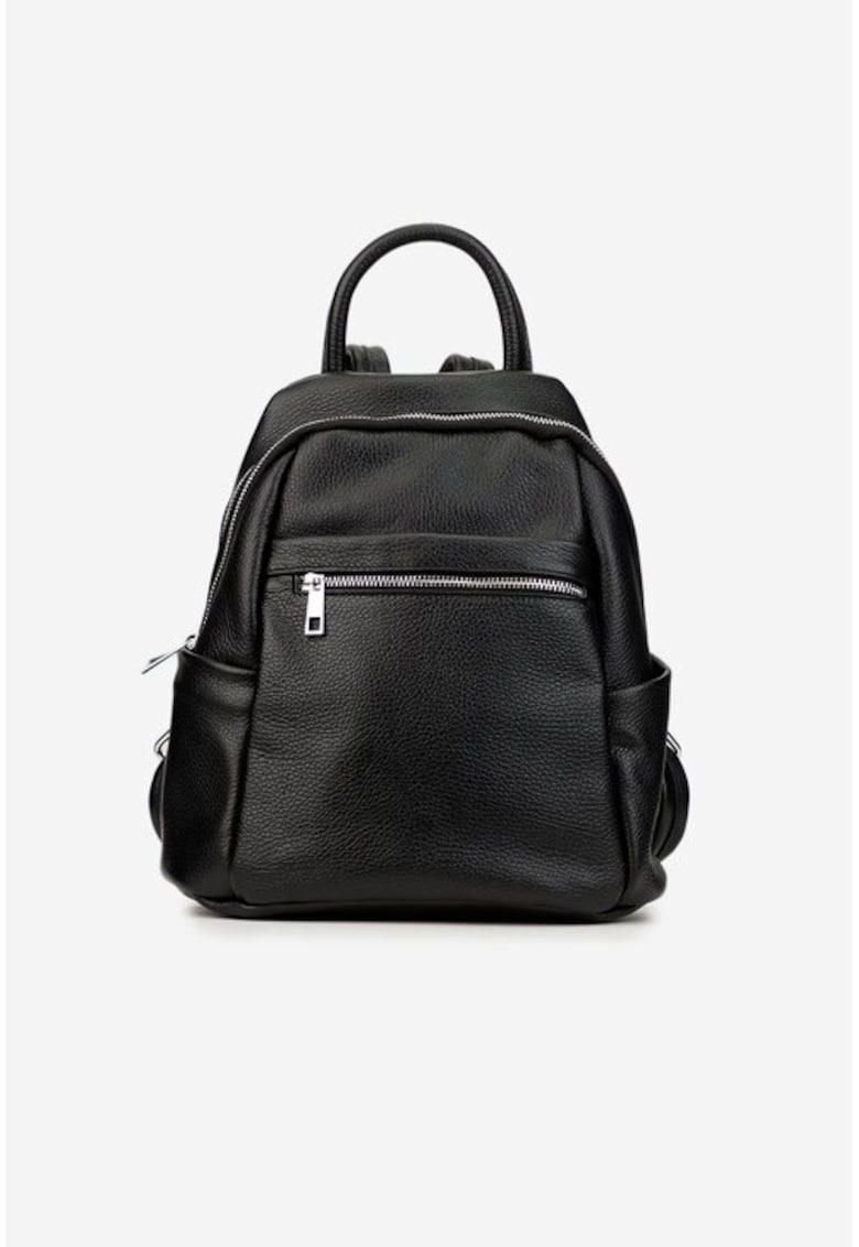 Rucsac dama negru din piele naturala