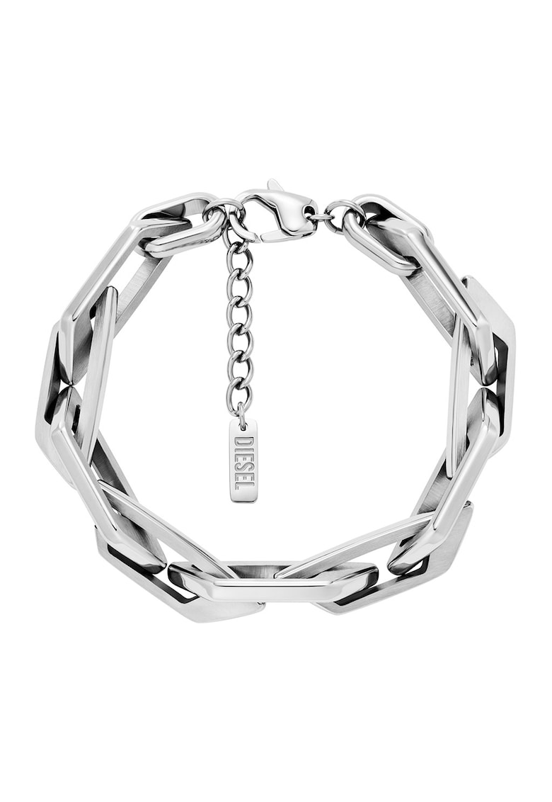 Bratara unisex cu logo - Argintiu