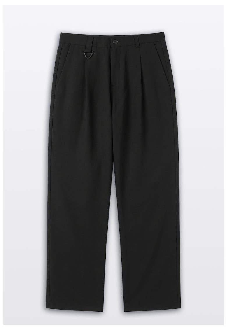 Pantaloni de costum cu croiala dreapta