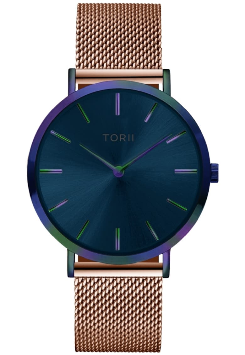 Ceas de dama M38RM.NM - bleu marin - bratara mesh - quartz