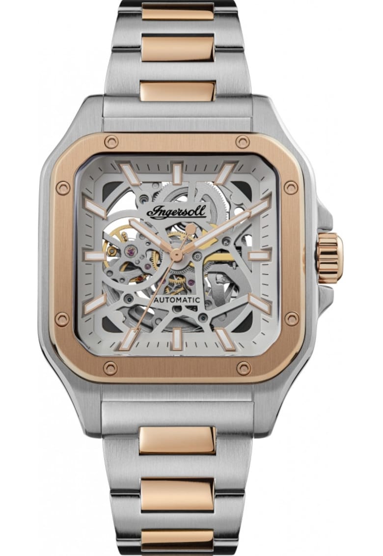Ceas de bărbati I14502 - mecanism automatic - otel - cadran pătrat