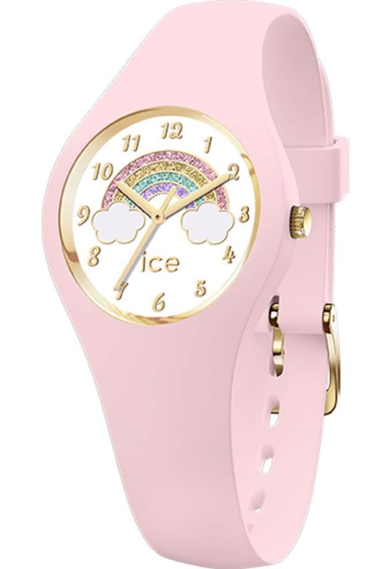 Ceas de copii model 018424 - roz - mecanism quartz - pentru înot