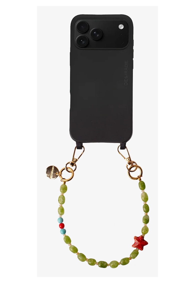 Bratara pentru telefon cu pietre naturale - Sea Garden - 32cm