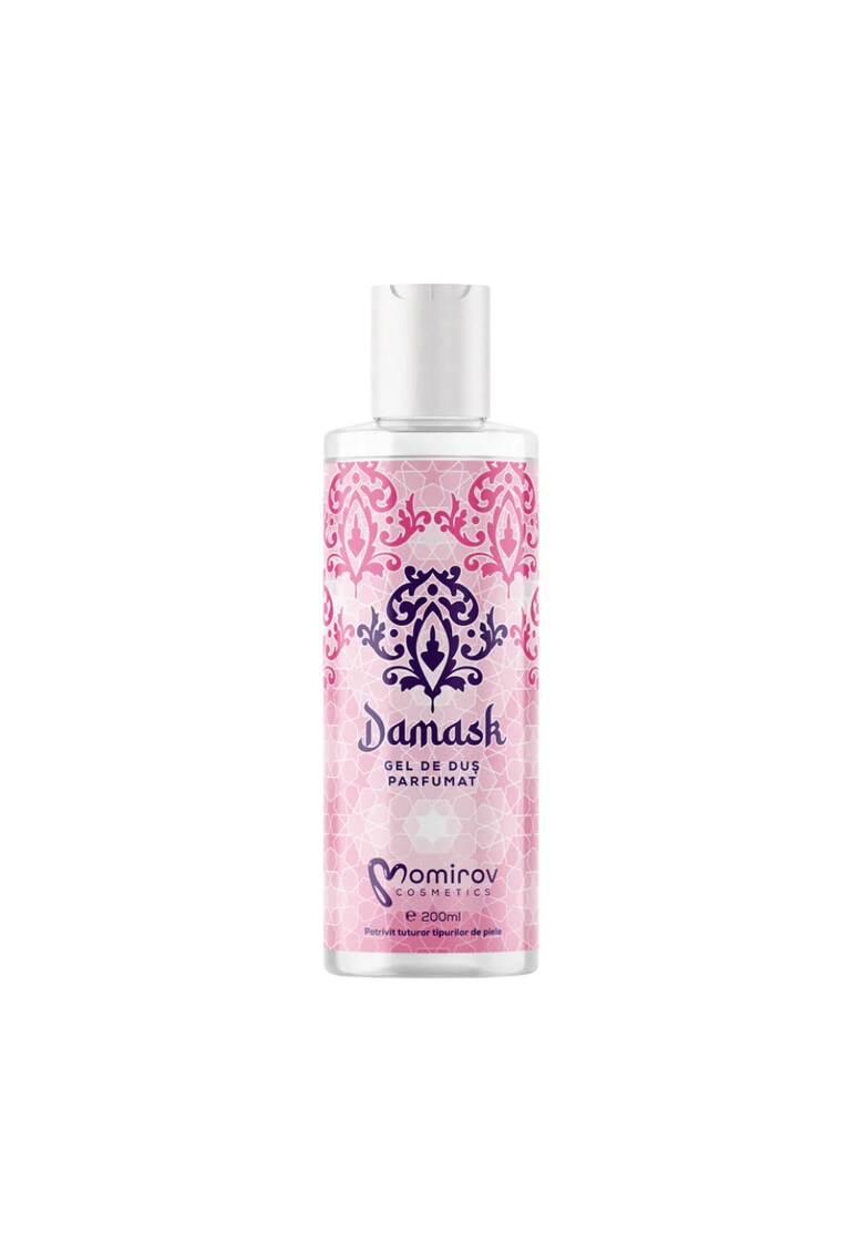 Gel de dus cu cu parfum hidratant - 200 ml - Trandafir de Damasc - 200 ml