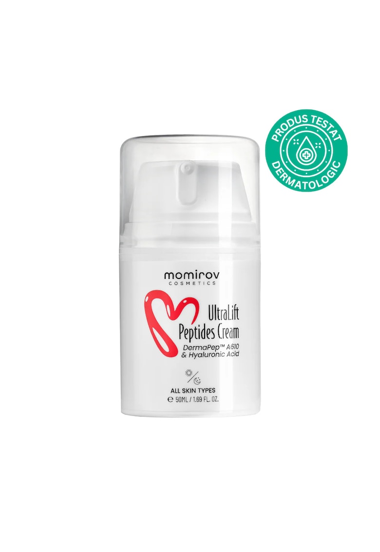 Crema Ultralift cu peptide si acid hialuronic - 50 ml