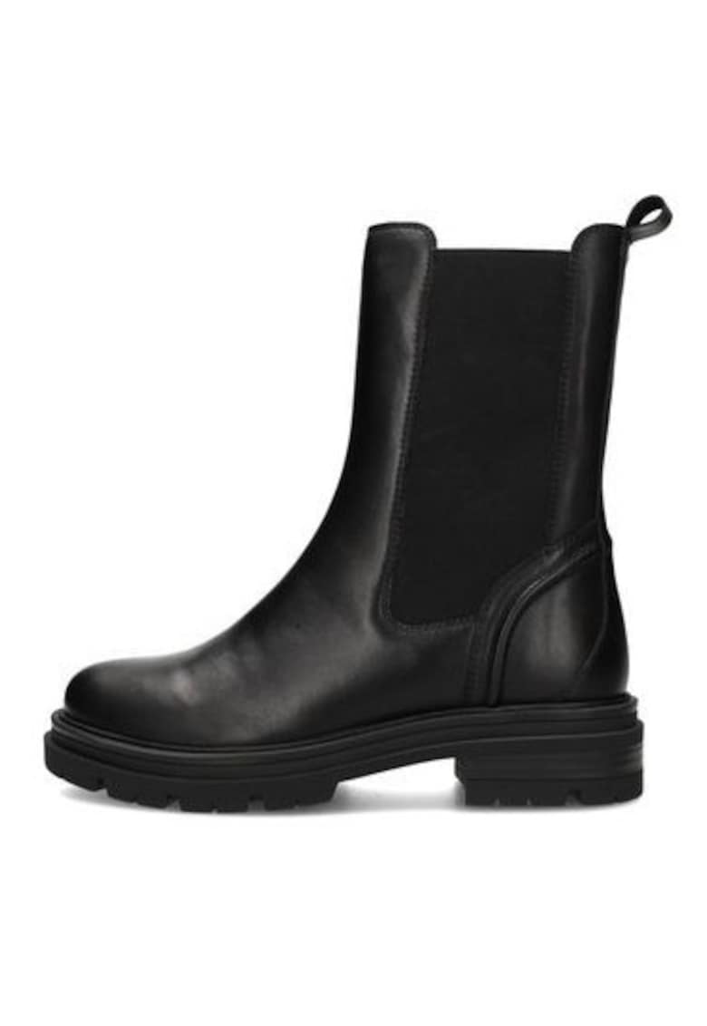 Ghete din piele cu insertie elastica Jae