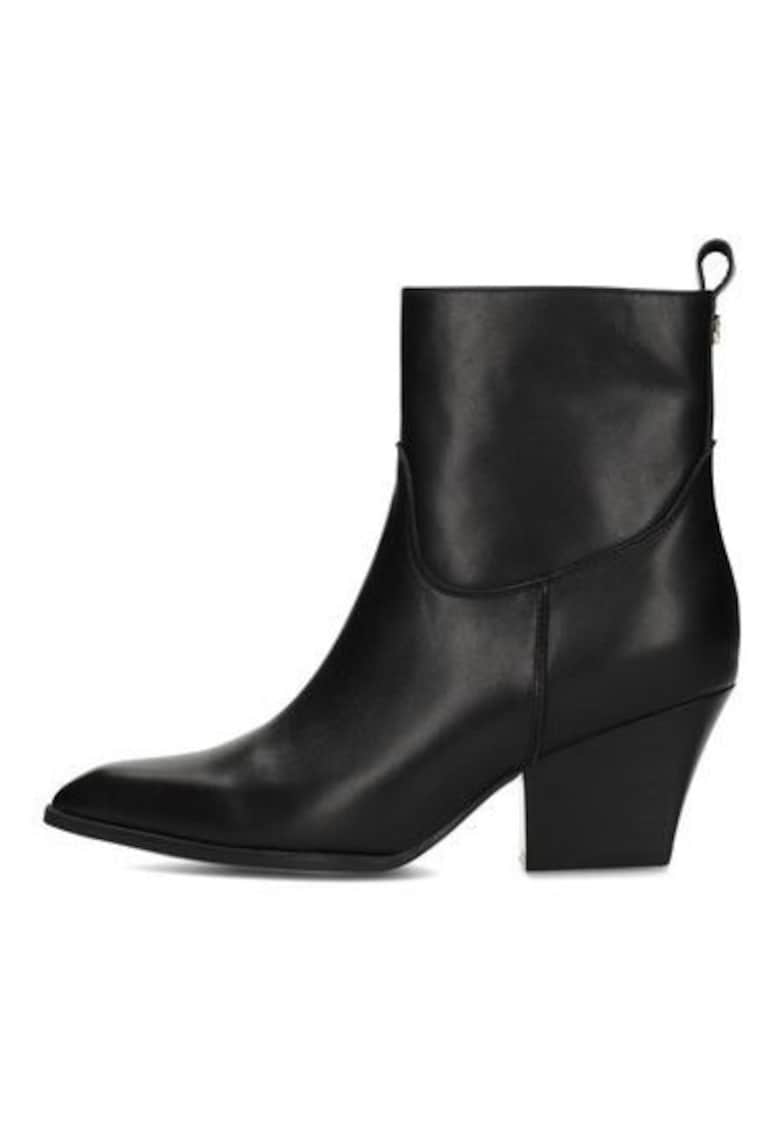 Botine din piele Louise -