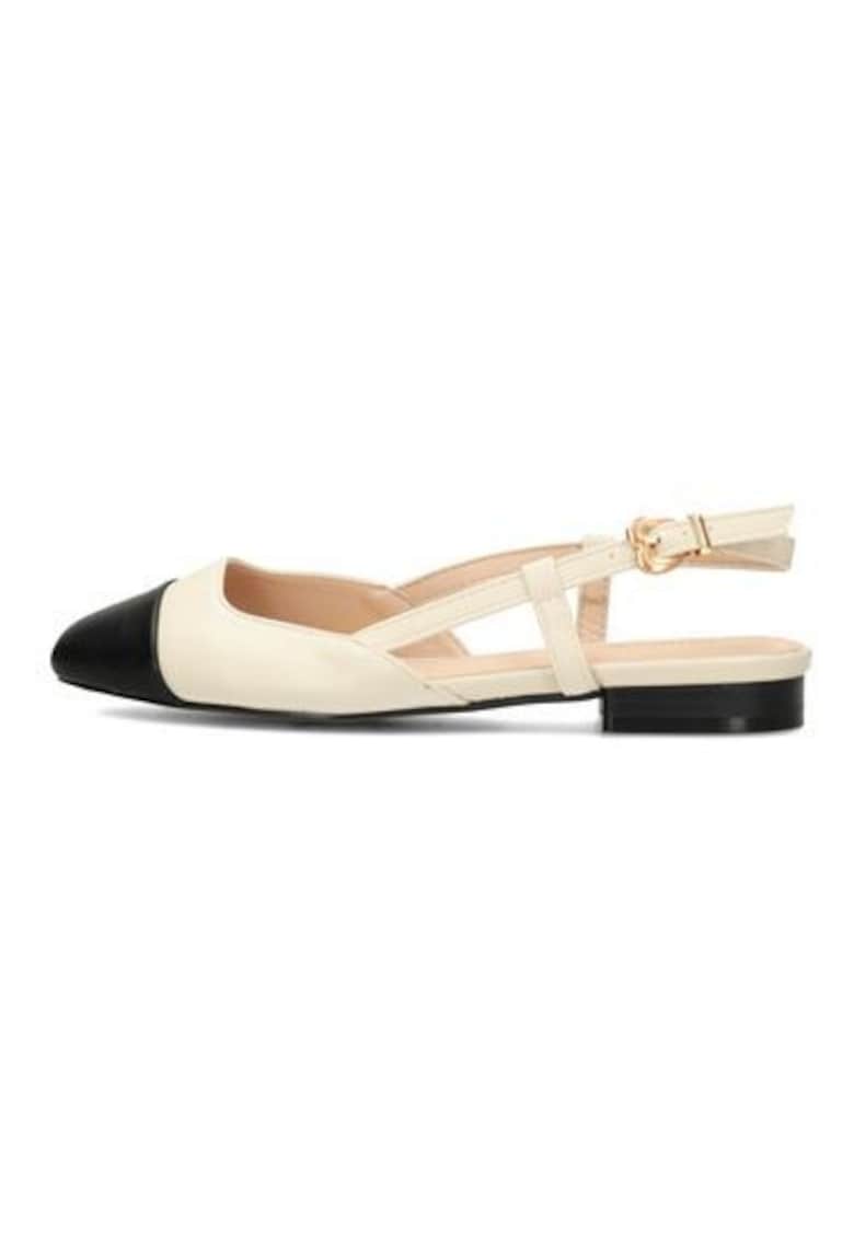 Balerini slingback din piele ecologica
