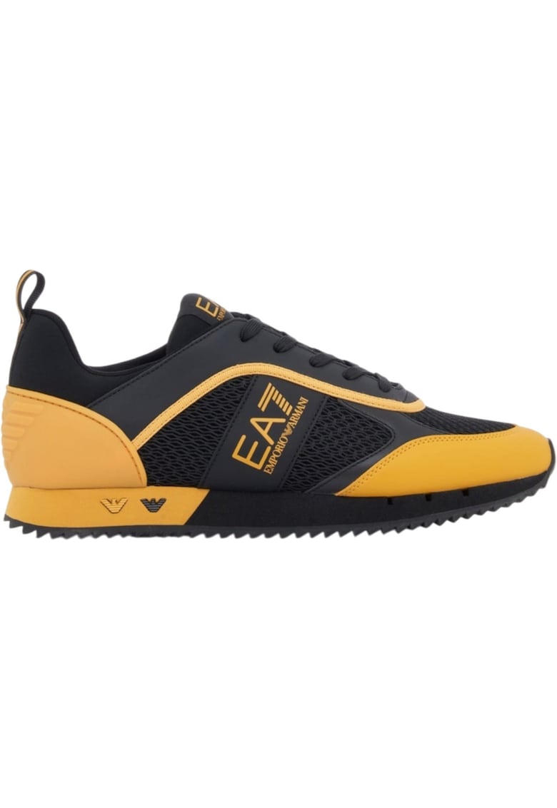 Pantofi sport EA7 Black&White Mesh+E 62400 - Negru/Galben