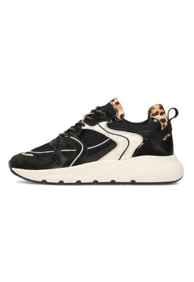 Pantofi sport din material textil cu garnituri din piele Cibel