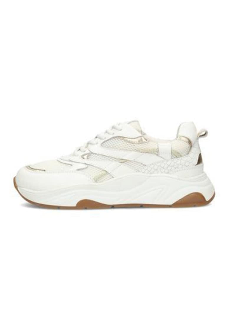 Pantofi sport Iva din piele cu sireturi