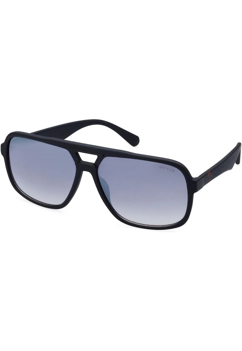 Ochelari de soare bărbați - model GF5125-6102C - alb - lentile degrade - dimensiuni 61x14x140