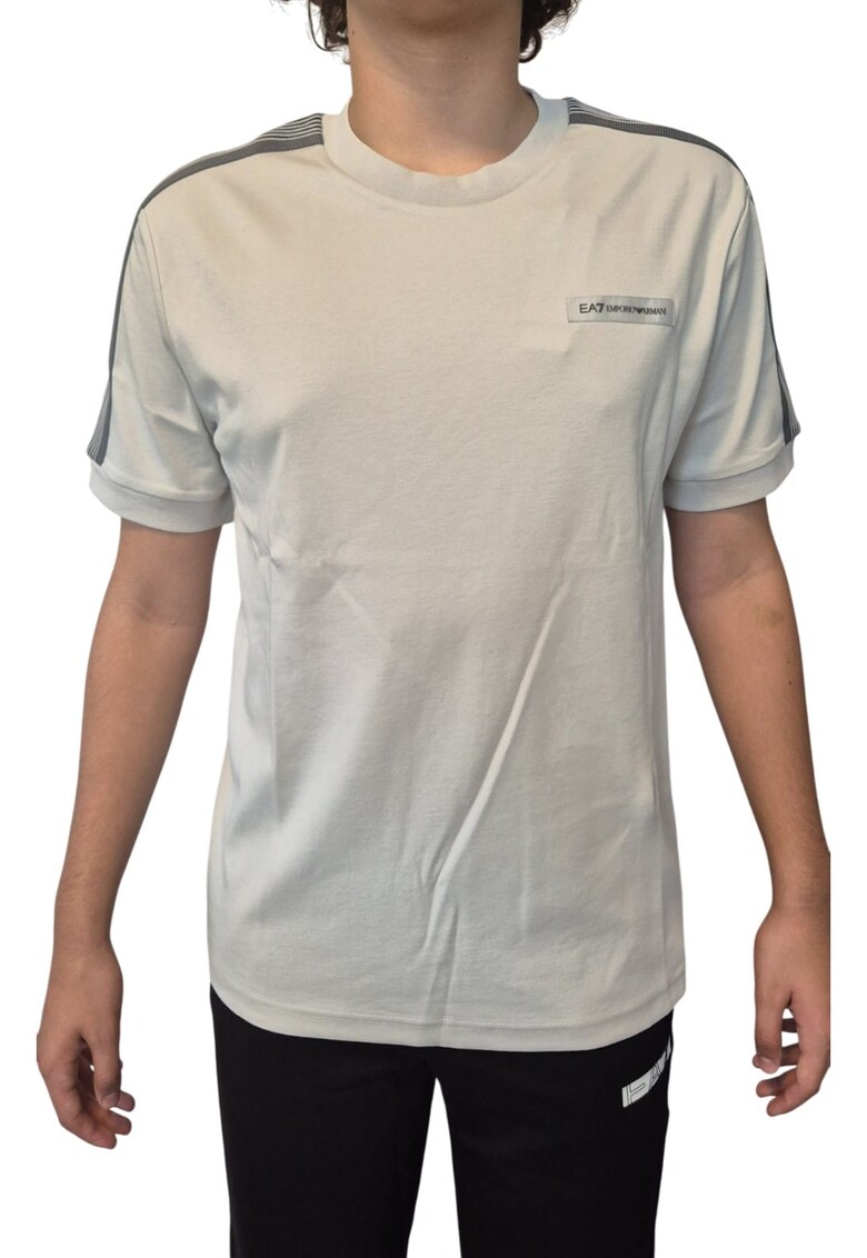 Tricou EA7 Train Logo Series M SS 62448 - Gri