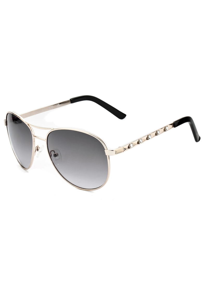 Ochelari de soare GF0408-6132B Auriu cu Negru 61x18x135