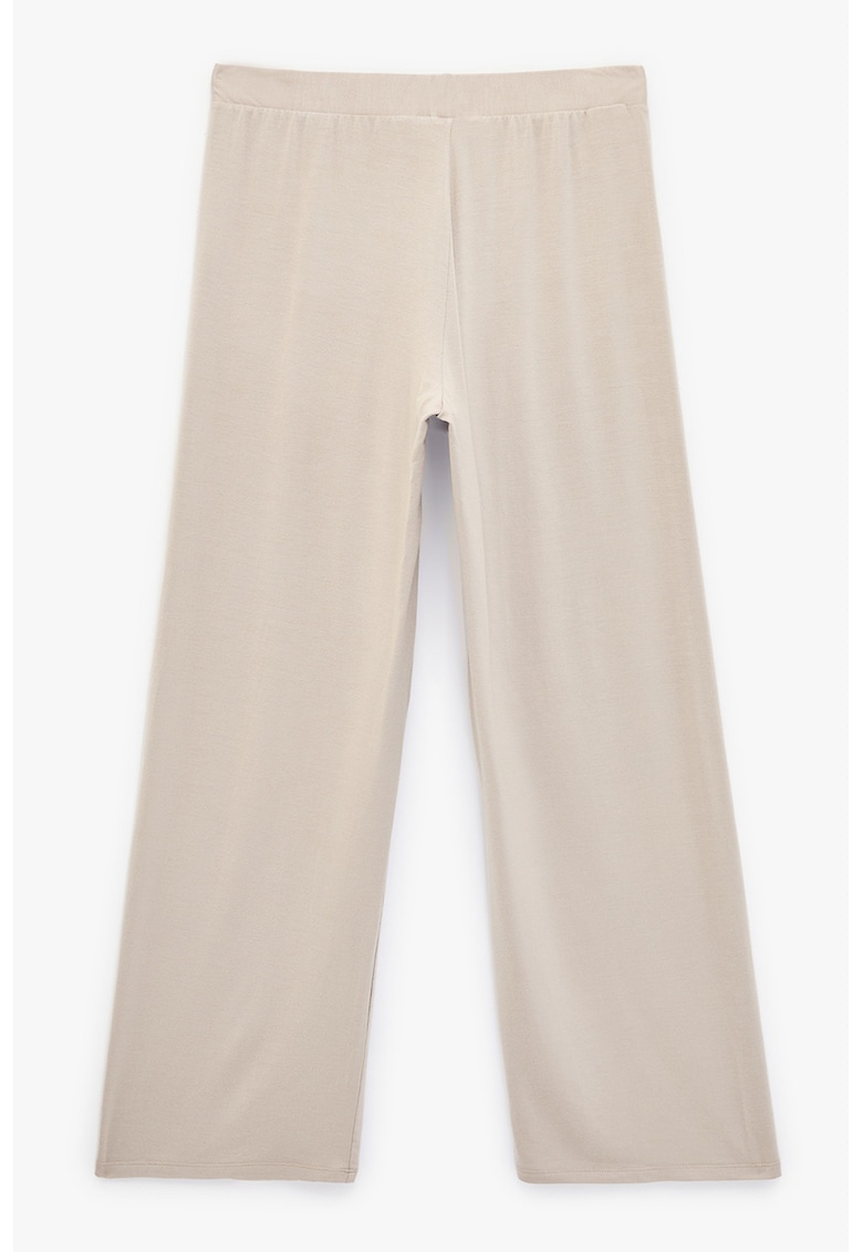Pantaloni de pijama din amestec de modal - Grej