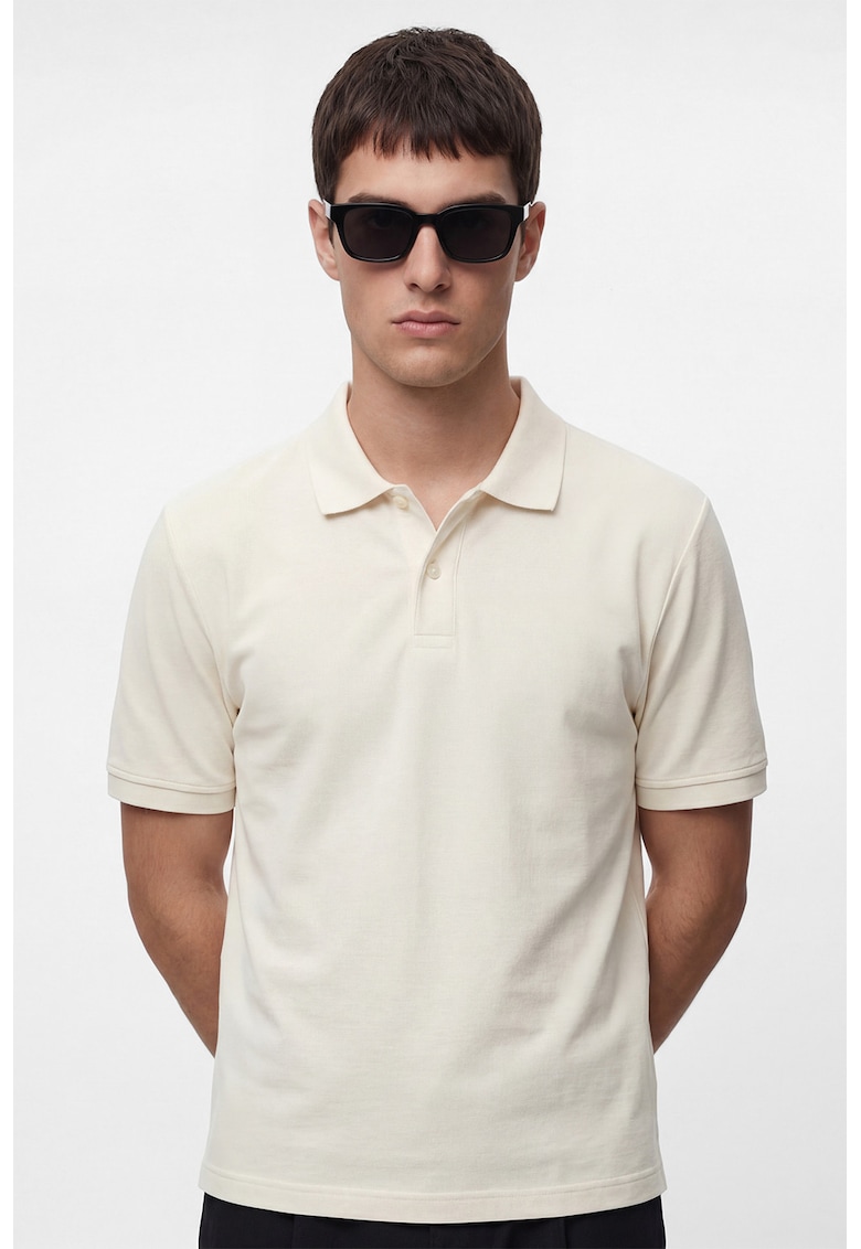 Tricou polo de bumbac
